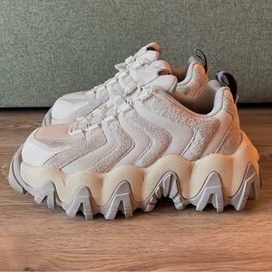 EYTYS Halo Off White “HASOW” Suede Mesh Shoes Sneakers Men’s Size 42 EUR / 9 US